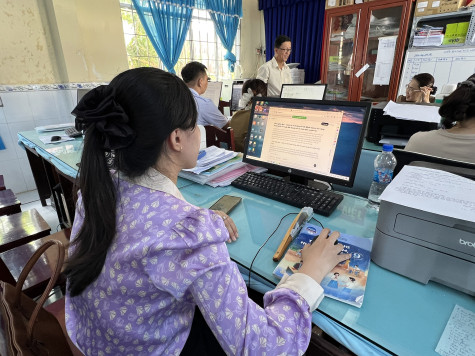 Ngành Giáo dục huyện Vĩnh Lợi: Hiệu quả bước đầu trong triển khai sử dụng trí tuệ nhân tạo