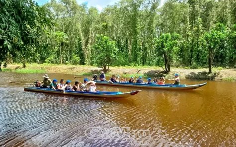Hấp dẫn trải nghiệm du lịch xuyên rừng