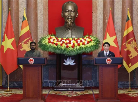Việt Nam, Sri Lanka cam kết thúc đẩy hợp tác theo hướng rộng mở và đột phá hơn