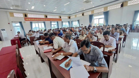 Nâng cao năng lực cho đội ngũ hòa giải viên ở cơ sở