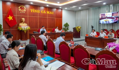 Xây dựng các đề án hệ thống chính trị tỉnh Cà Mau sau hợp nhất