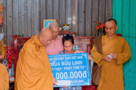 Phật giáo Bạc Liêu đồng hành chăm lo an sinh xã hội địa phương
