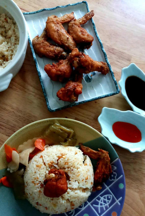 Đổi vị với gà chiên nước tương