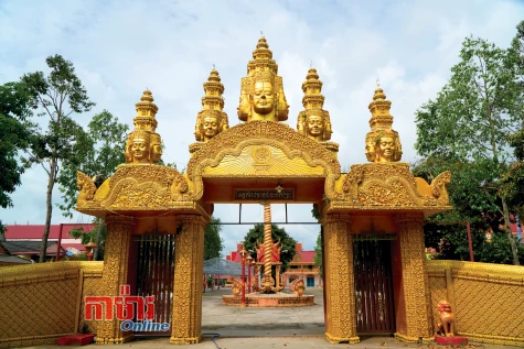 ស្ថាបត្យកម្មវត្តទឹកប្រៃ (chùa Nước Mặn)