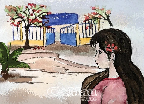 Phượng đỏ trong miền ký ức