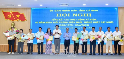 22 tập thể và 94 cá nhân được nhận bằng khen Chủ tịch UBND tỉnh