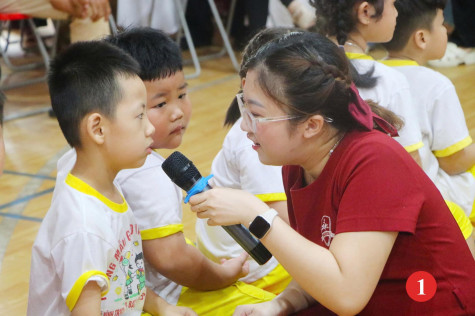 Sôi nổi Ngày hội tiếng Anh cho trẻ 5 tuổi tại Trường mầm non iSchool Bạc Liêu