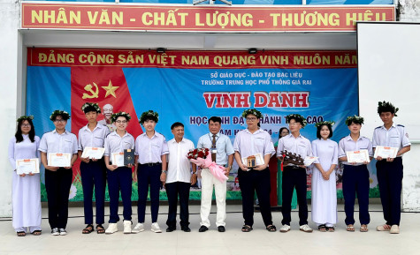 Trường THPT Giá Rai: Điểm sáng về dạy và học