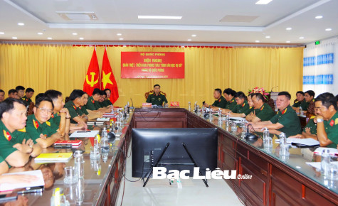 Triển khai phong trào “Bình dân học vụ số” trong Bộ Quốc phòng