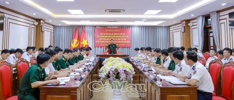 Bộ Quốc phòng kiểm tra Bộ Tư lệnh Vùng Cảnh sát biển 4