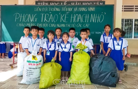 Mô hình nhân ái từ liên đội học sinh