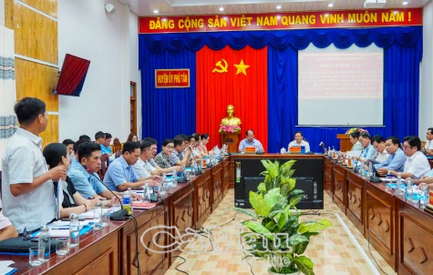Phú Tân quyết tâm hoàn thành chương trình xoá nhà tạm, nhà dột nát trong tháng 6