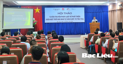 Hội thảo tuyên truyền pháp luật về phát triển điện năng lượng tái tạo, điện năng lượng mới