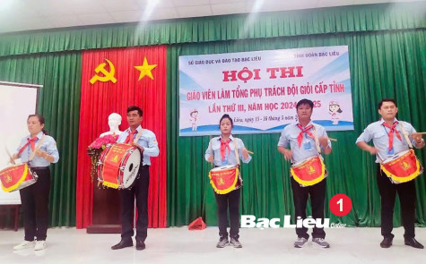 Hội thi giáo viên làm Tổng phụ trách Đội Thiếu niên Tiền phong Hồ Chí Minh giỏi cấp tỉnh lần III, năm học 2024 - 2025: Nâng cao bản lĩnh cho các giáo viên làm Tổng phụ trách