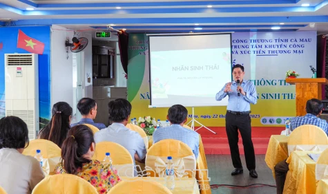 Tập huấn cung cấp thông tin nâng cao năng lực dán nhãn sinh thái