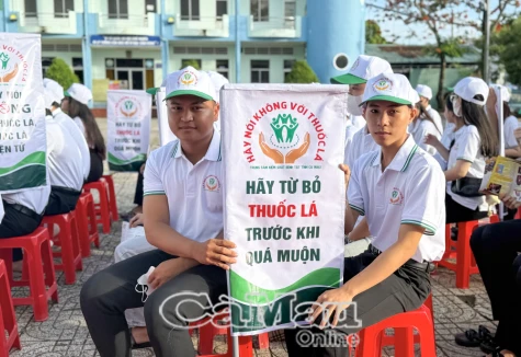Sôi nổi Lễ phát động Ngày thế giới không thuốc lá