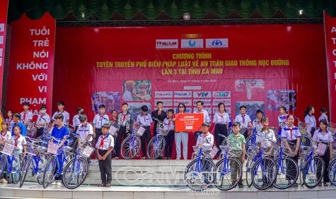 Tuyên truyền, phổ biến pháp luật về ATGT học đường lần 3