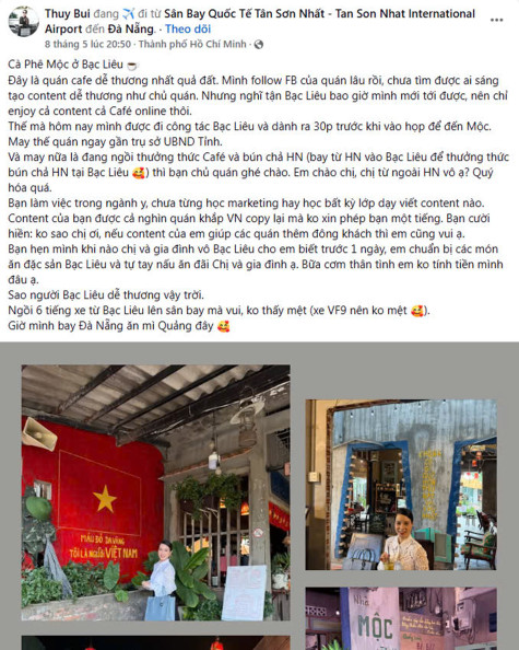 Những quán cà phê biết… kể chuyện