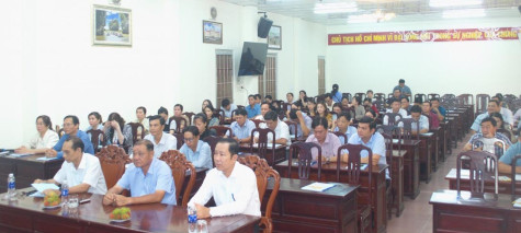 Tập huấn cho 120 công chức tư pháp khi thực hiện chính quyền 2 cấp