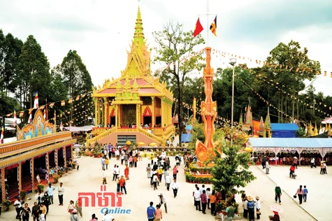 វត្តអំពាចវែងចាស់មានព្រះវិហារថ្មី