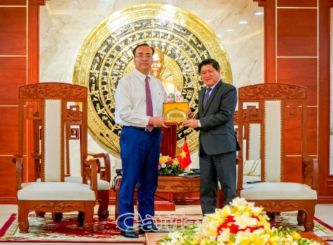 Doanh nghiệp Campuchia quan tâm tìm hiểu đầu tư tại Cà Mau
