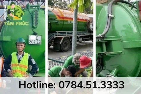 Đơn vị hút hầm cầu tại Cà Mau giá rẻ, sạch triệt để