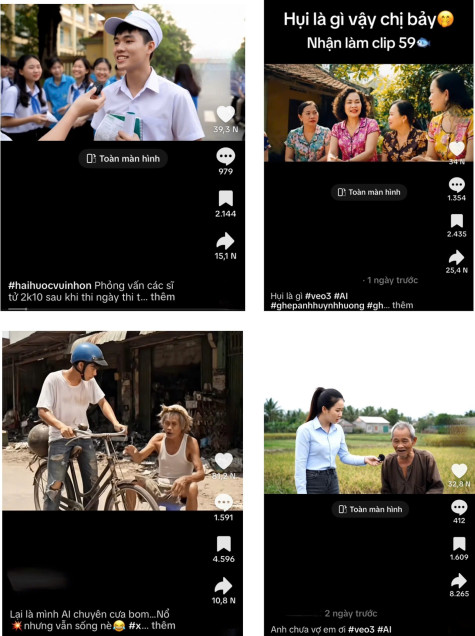 Cười ngất với những clip được tạo ra từ AI