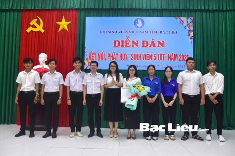 Hơn 120 cán bộ, hội viên, sinh viên tham gia diễn đàn Kết nối, phát huy “Sinh viên 5 tốt” năm 2025