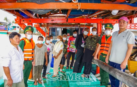 Kịp thời cứu vớt các thuyền viên người nước ngoài trôi dạt trên biển