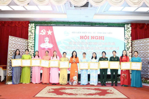 Lan tỏa phong trào thi đua yêu nước của phụ nữ Bạc Liêu