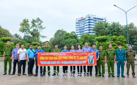 “Chung một quyết tâm - Vì cộng đồng không ma tuý”