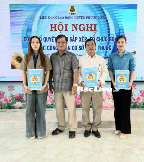 LĐLĐ huyện Phước Long chính thức kết thúc hoạt động