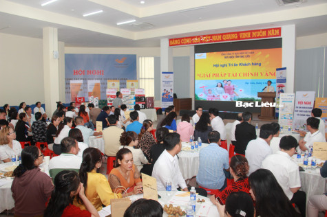 Bưu điện Bạc Liêu tri ân khách hàng và giới thiệu giải pháp tài chính vàng