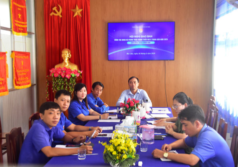 Giao ban công tác Đoàn và phong trào thanh thiếu nhi Cụm Đồng bằng sông Hậu 6 tháng đầu năm 2025