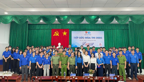 17 đội hình thanh niên tình nguyện tham gia Tiếp sức mùa thi năm 2025