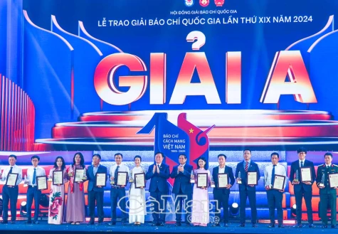 Báo và Đài Phát thanh – Truyền hình Cà Mau vinh dự đoạt 2 giải Báo chí quốc gia
