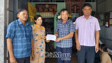 Hỗ trợ các gia đình ngư dân gặp nạn trên biển