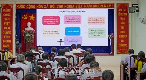 Tập huấn công tác thống kê phục vụ Đại hội Đảng nhiệm kỳ 2025–2030