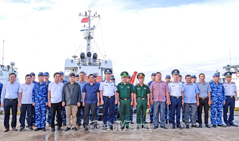Phối hợp giữ vững quốc phòng, an ninh vùng biển Tây Nam