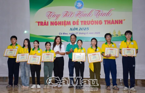 Tổng kết hành trình “Trải nghiệm để trưởng thành”