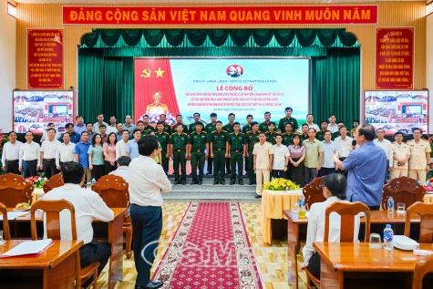 Tổng duyệt chương trình Lễ công bố nghị quyết, quyết định của Trung ương và địa phương về sắp xếp đơn vị hành chính