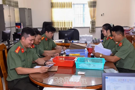 Khí thế mới của lực lượng Công an vùng cực Nam Tổ quốc