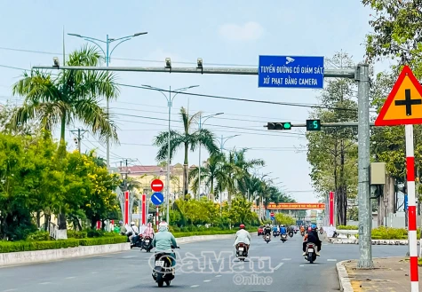 Công an tỉnh Cà Mau hướng dẫn trình tự, thủ tục xử lý vi phạm giao thông qua camera sau hợp nhất tỉnh