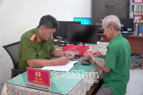 Đăng ký xe tại xã, phường: Nhanh gọn, tiện lợi, thân thiện
