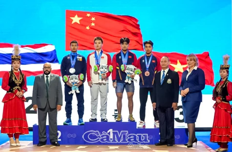 Giải Vô địch Cử tạ trẻ Châu Á 2025: VĐV Thạch Hoàng Sang của Cà Mau đoạt 1 Huy chương Đồng 