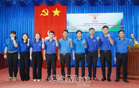 Tuổi trẻ Cà Mau đồng hành cùng chính quyền sau hợp nhất