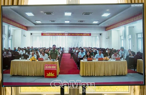 Tiếp xúc cử tri trực tuyến toàn tỉnh: Cánh cửa gần dân sau kỳ họp Quốc hội