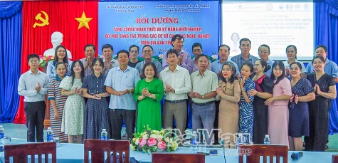 Bồi dưỡng kỹ năng khởi nghiệp, đổi mới sáng tạo cho cơ sở giáo dục nghề nghiệp