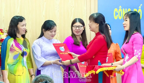 Bà Lê Thị Ngọc Linh giữ chức Chủ tịch Hội LHPN tỉnh Cà Mau