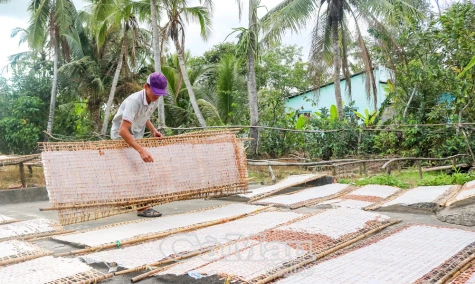 Về xã Hồng Dân vấn vương hương bánh tráng